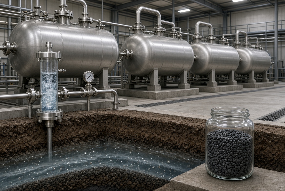 Granular Activated Carbon Groundwater Treatment System Granular Activated Carbon Groundwater Treatment System