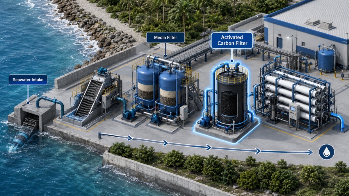 Seawater Desalination Pretreatment Line Seawater Desalination Pretreatment Line