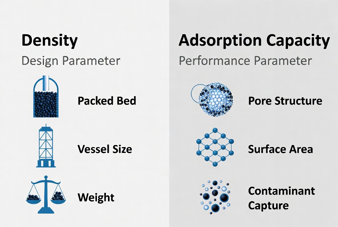 Activated Carbon Density Versus Capacity Activated Carbon Density Versus Capacity