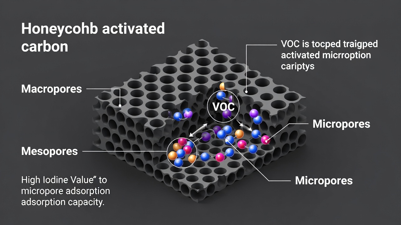 Microscopic Pore Structure of High Iodine Value Activated Carbon.jpg