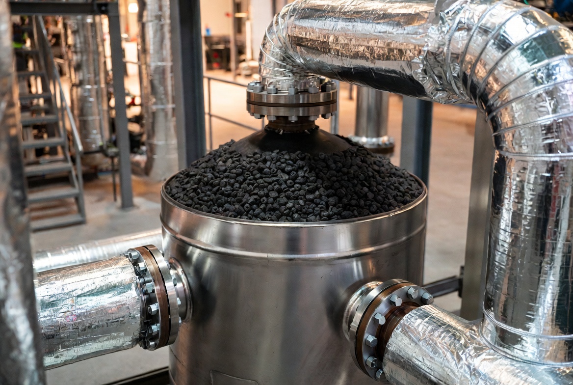 High Temperature Activated Carbon Bed High Temperature Activated Carbon Bed
