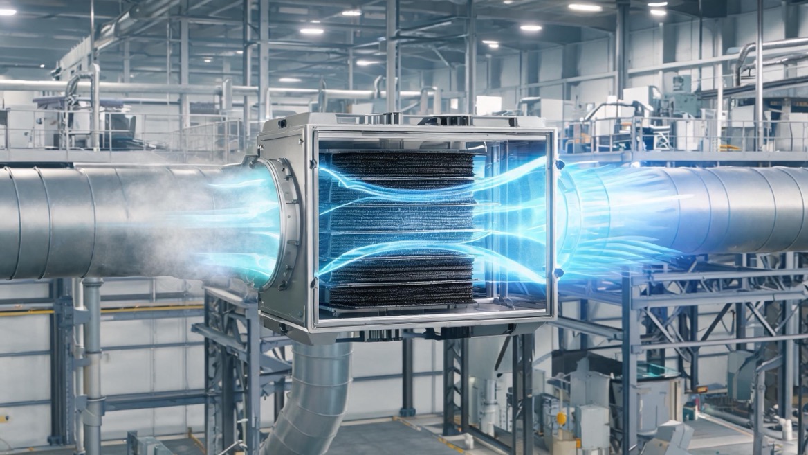 Compact VOC Filtration System Compact VOC Filtration System