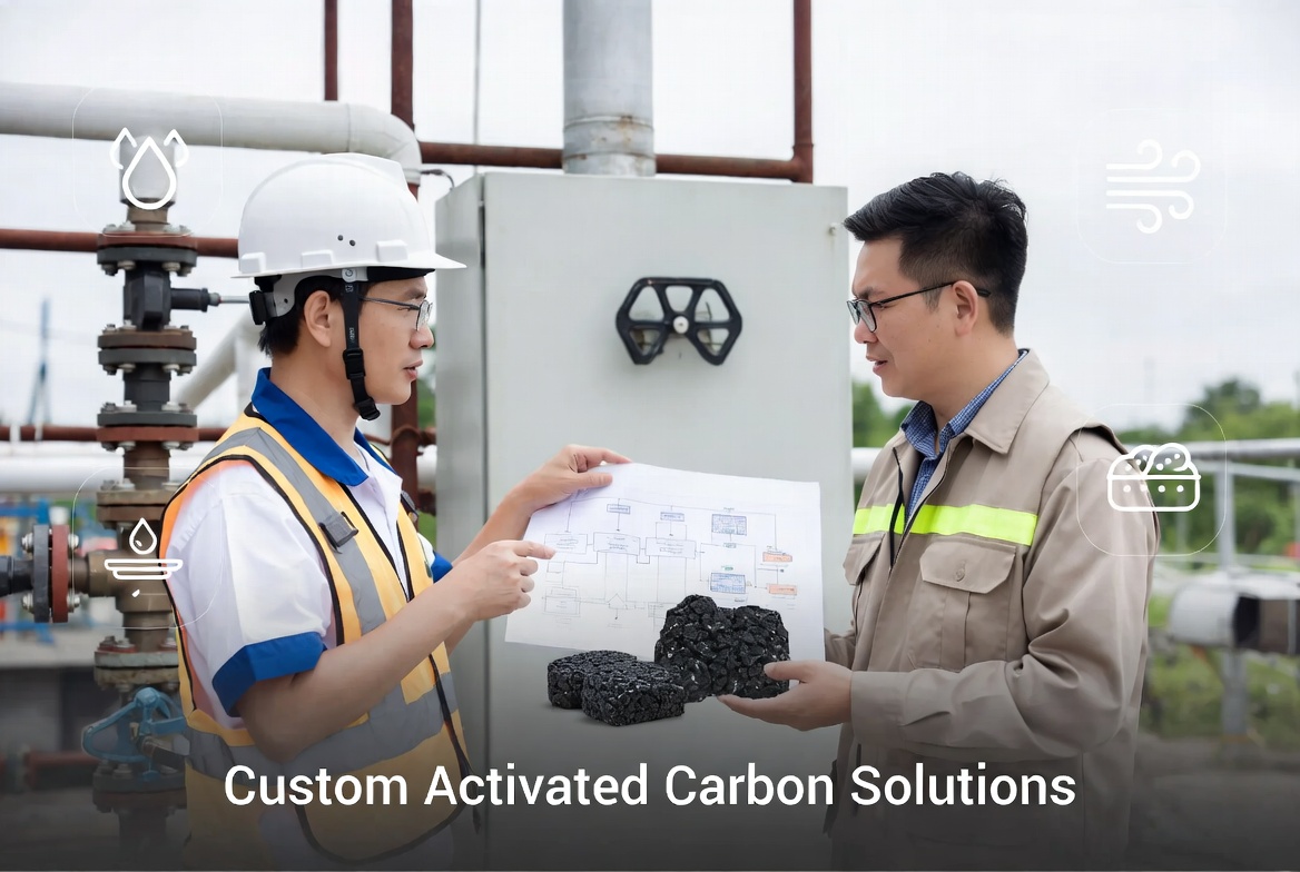 Custom Activated Carbon Solution For Industry Custom Activated Carbon Solution For Industry