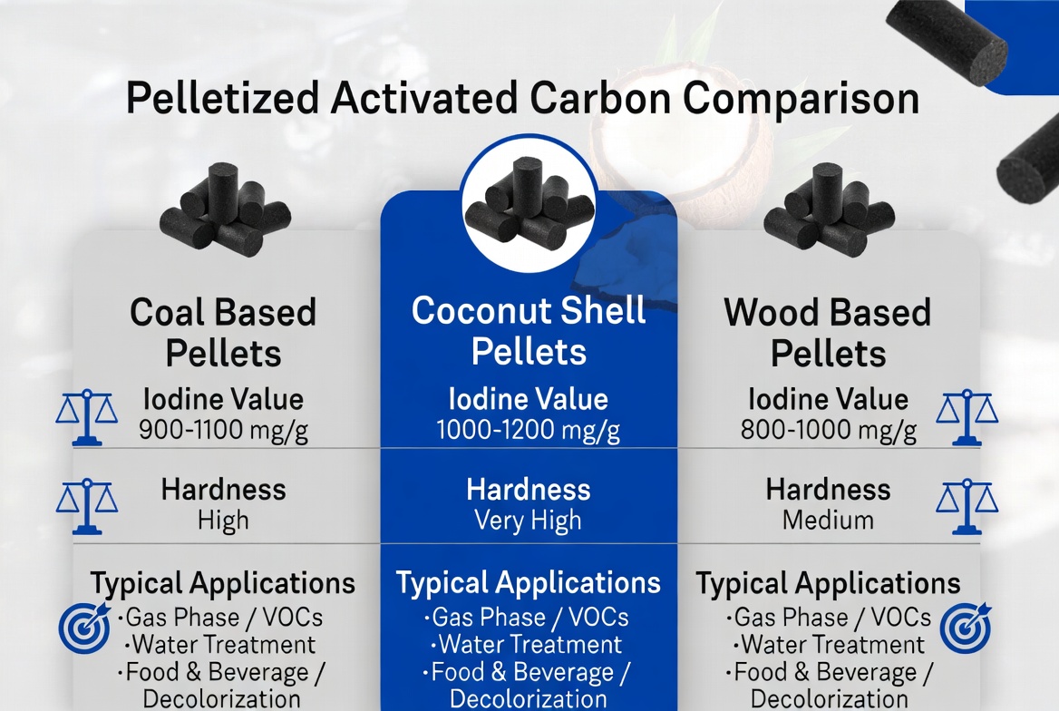 Activated Carbon Product Comparison Matrix