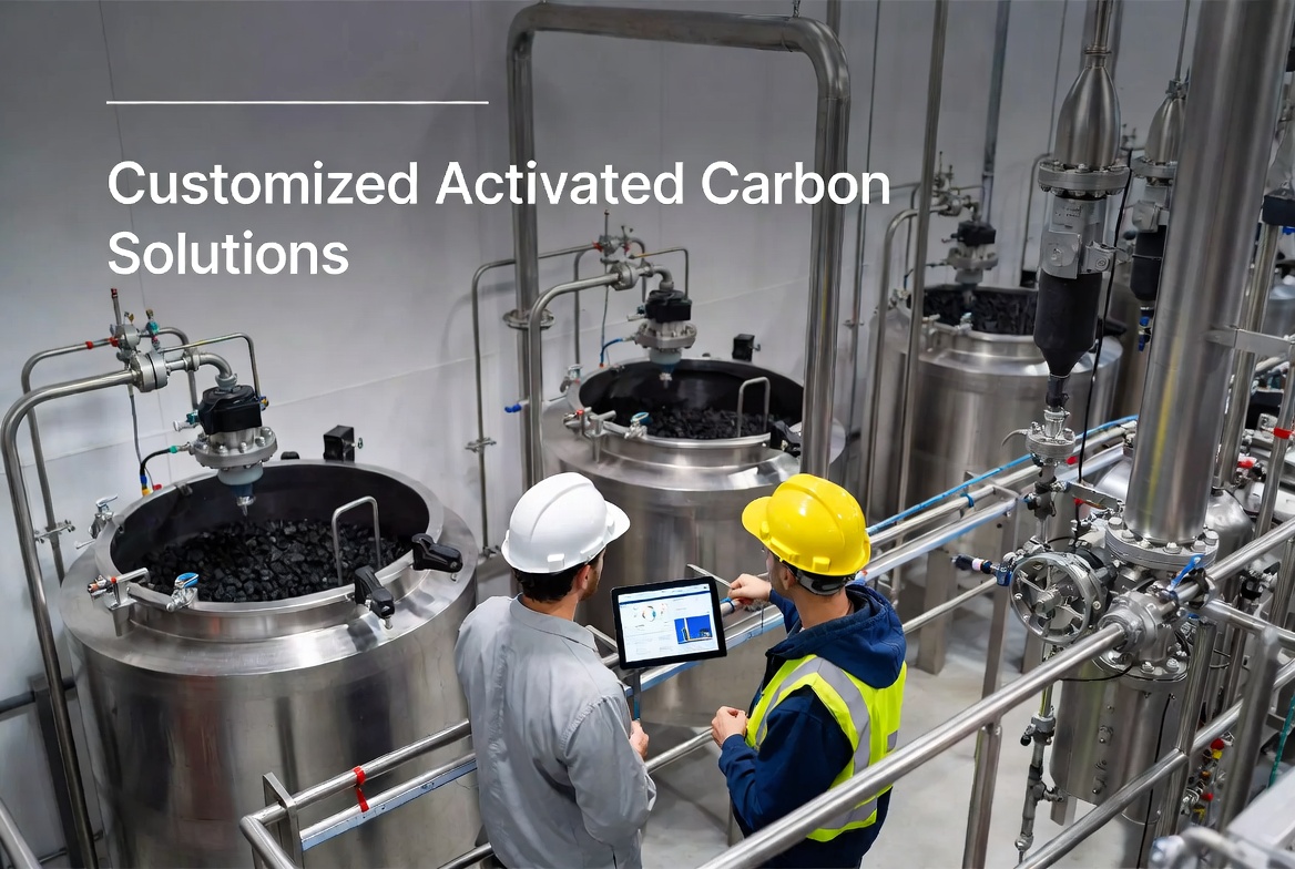 Customized Activated Carbon Solutions In Industrial Plant Customized Activated Carbon Solutions In Industrial Plant