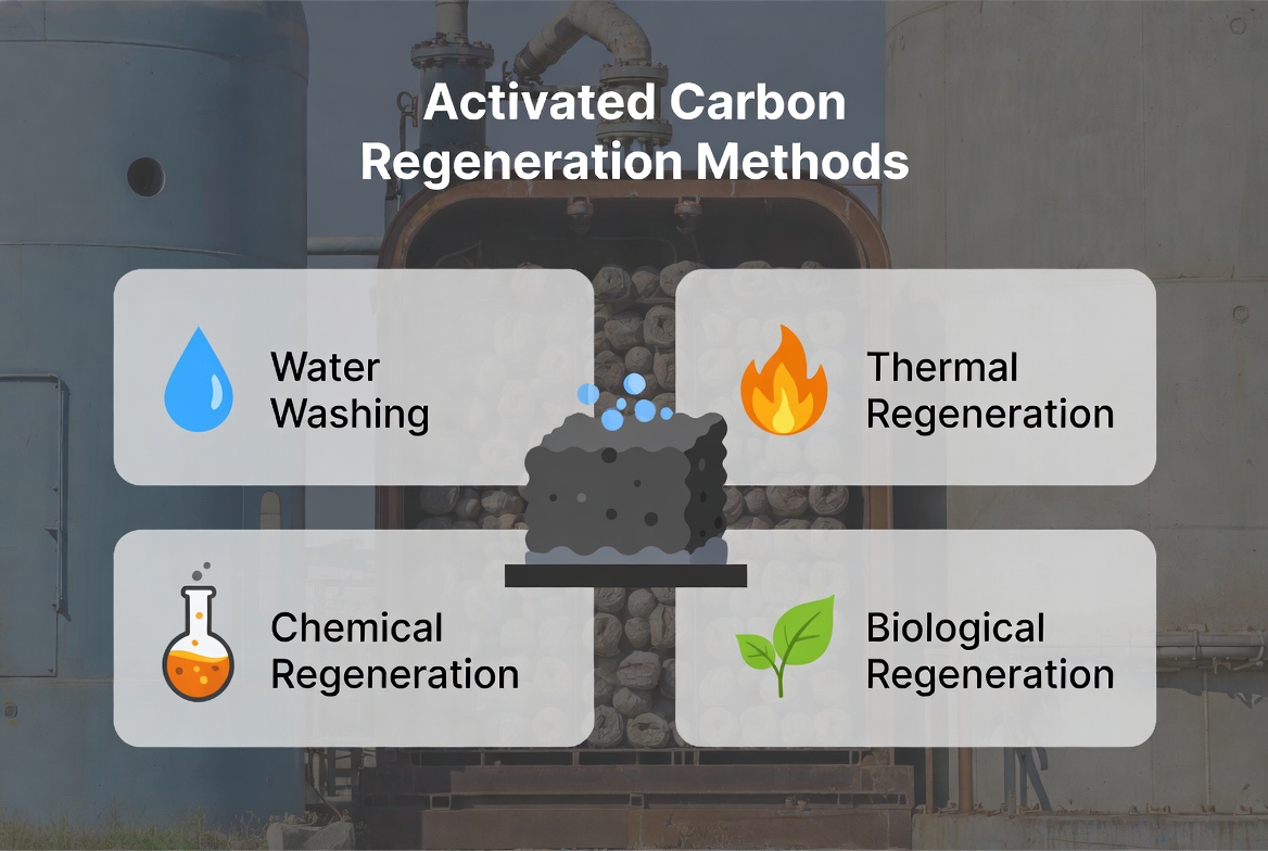 Activated Carbon Regeneration Methods