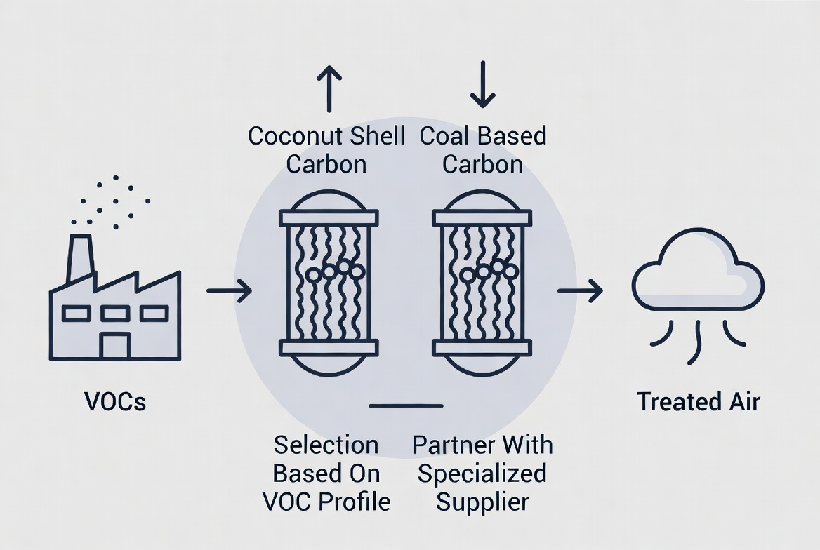 Industrial VOC Control Workflow Industrial VOC Control Workflow