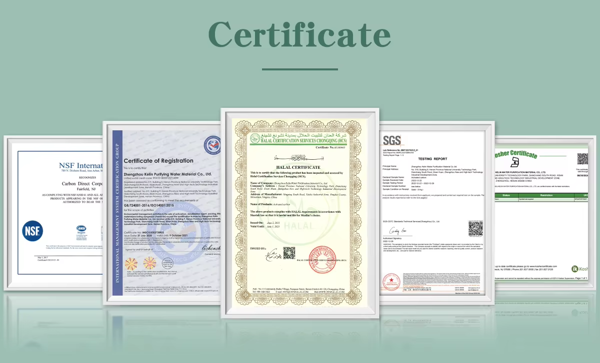 Our Certificates