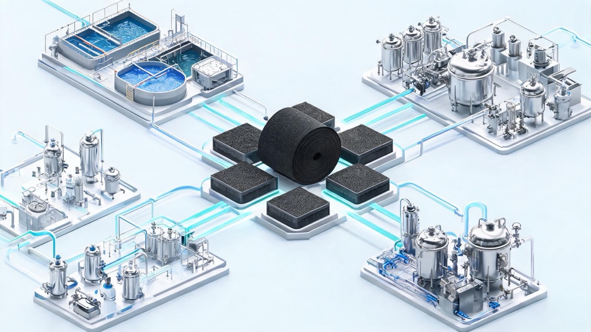 Activated Carbon Fiber Industrial Applications Activated Carbon Fiber Industrial Applications