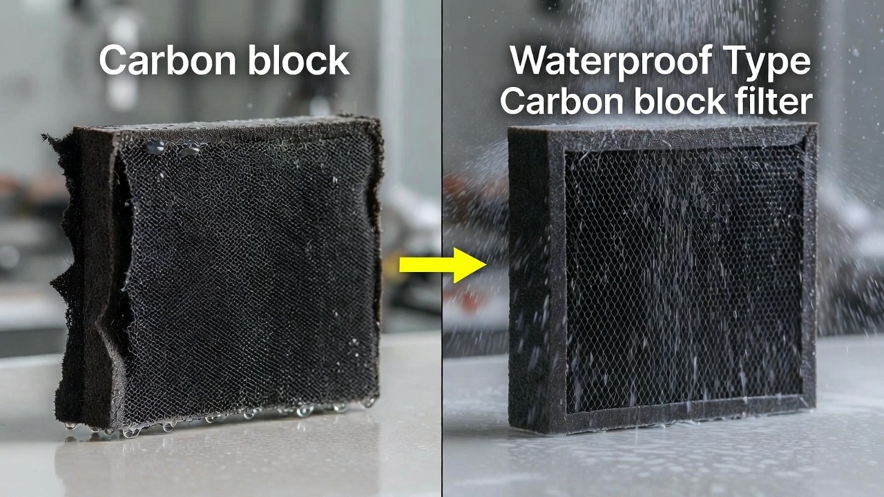 Waterproof Honeycomb Activated Carbon Moisture Resistance Test.jpg