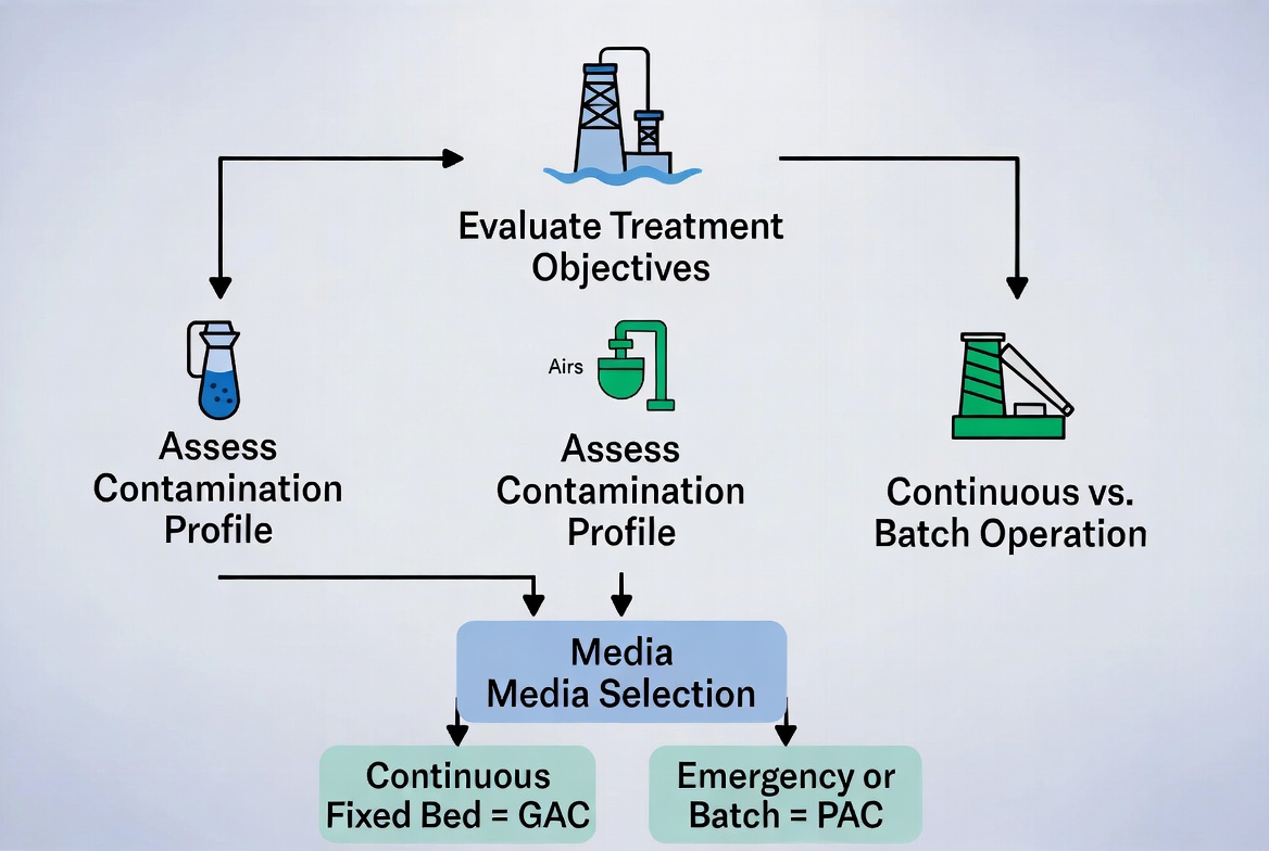 Industrial Decision Flow For Carbon Selection Industrial Decision Flow For Carbon Selection