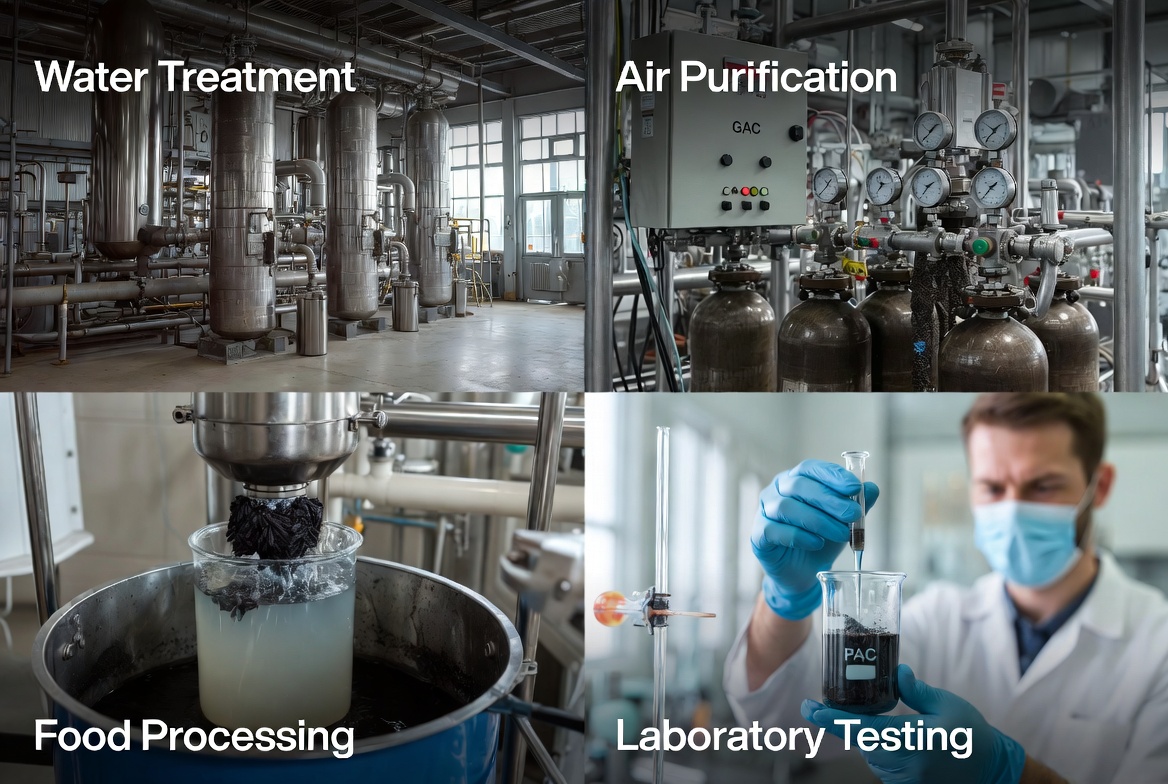 Industrial Activated Carbon Applications Industrial Activated Carbon Applications