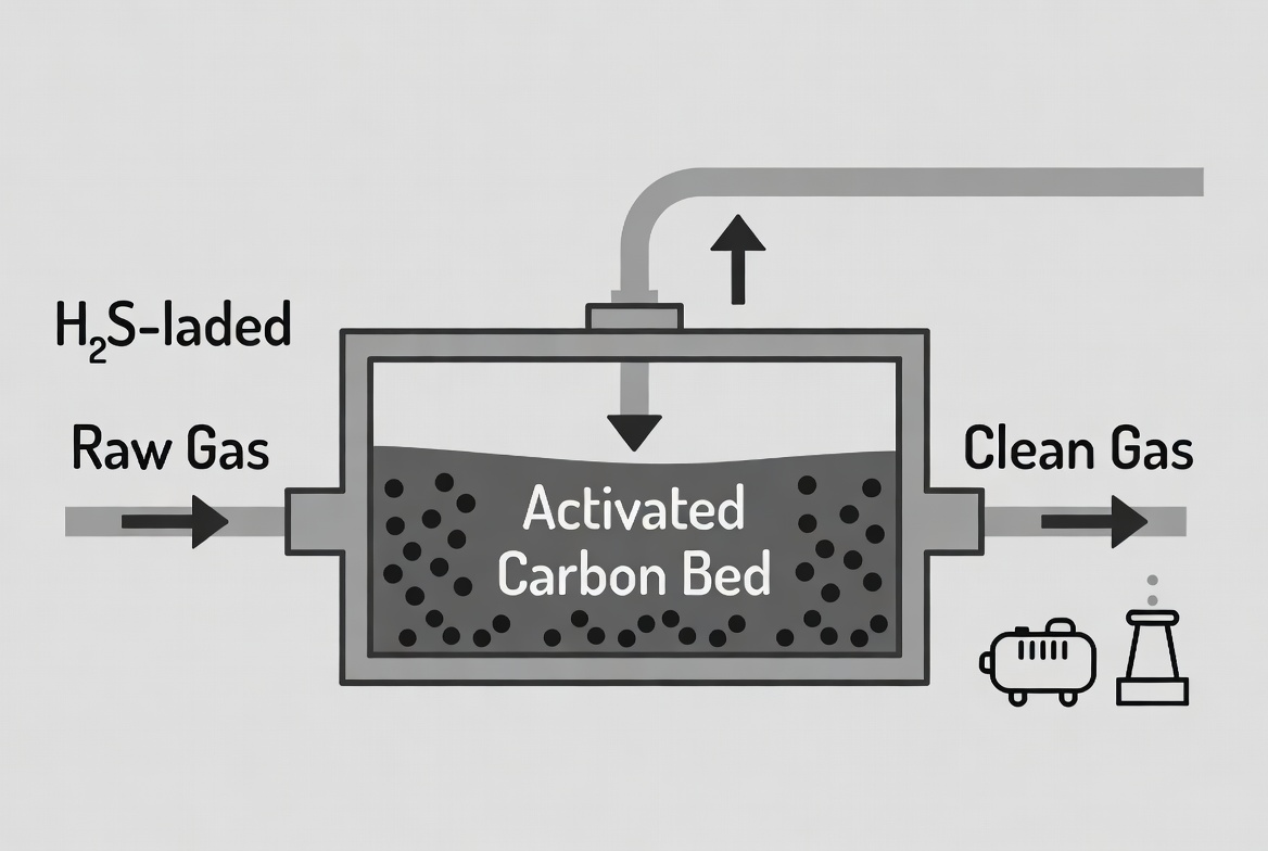H2S Removal System Flow H2S Removal System Flow
