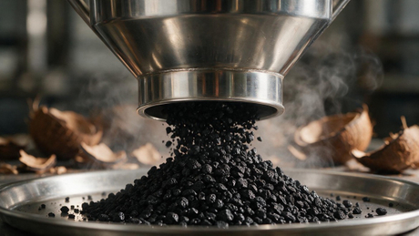 Steam Activated Coconut Shell Carbon Production.jpg