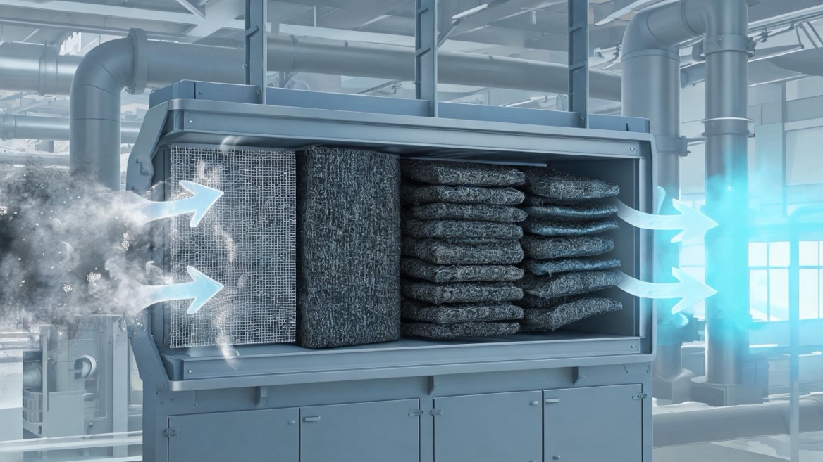 Activated Carbon Fiber Air Filtration System Activated Carbon Fiber Air Filtration System