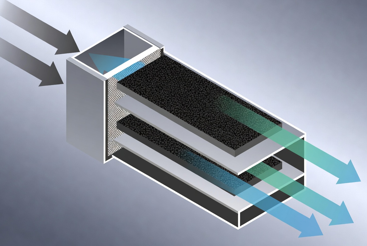VOC Adsorption Design Parameters Ontwerpparameters voor VOC-adsorptie