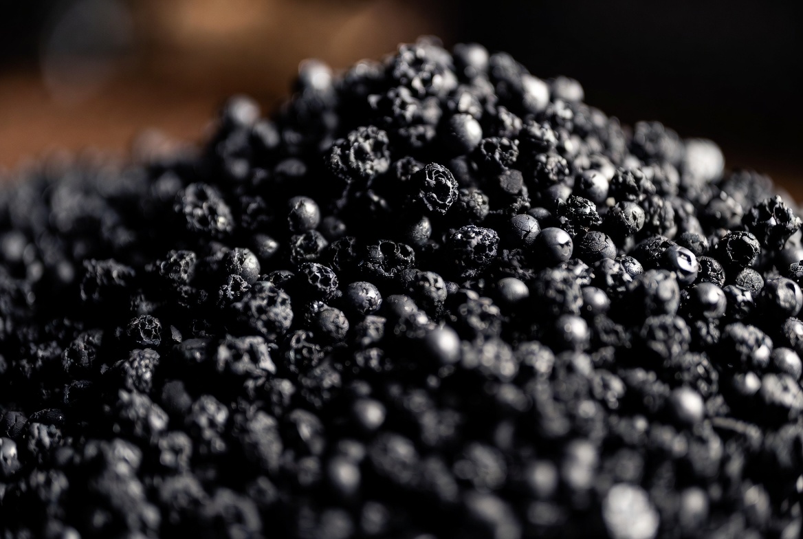 Activated Carbon Granules CloseUp