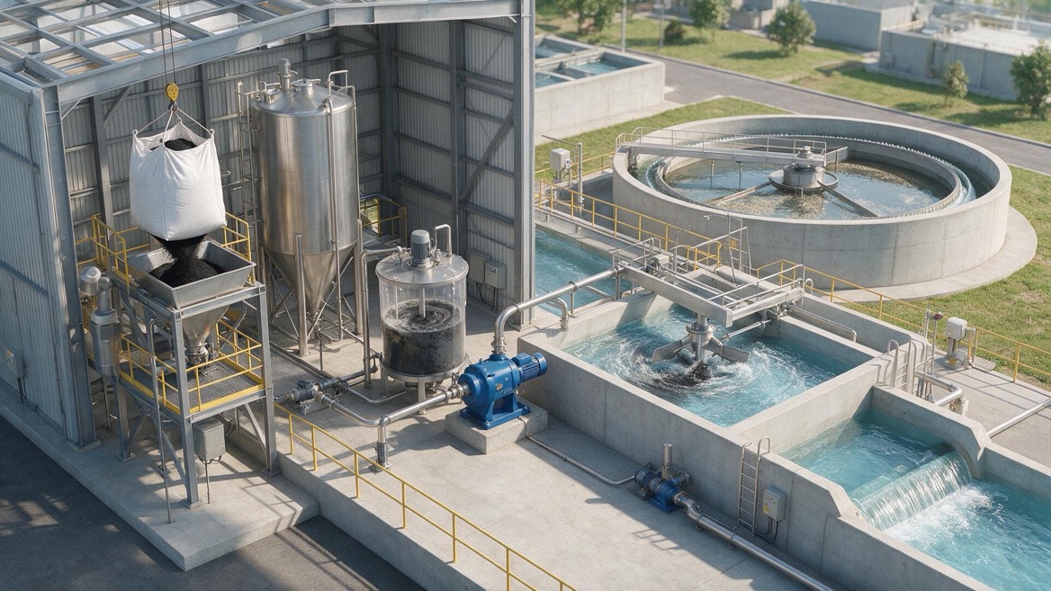 Powdered Activated Carbon Water Treatment System Powdered Activated Carbon Water Treatment System