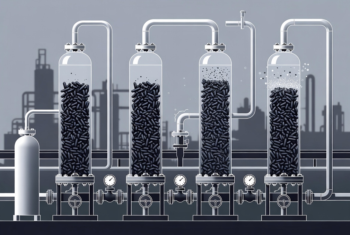 गैस उपचार सिलोक्सेन और H2S