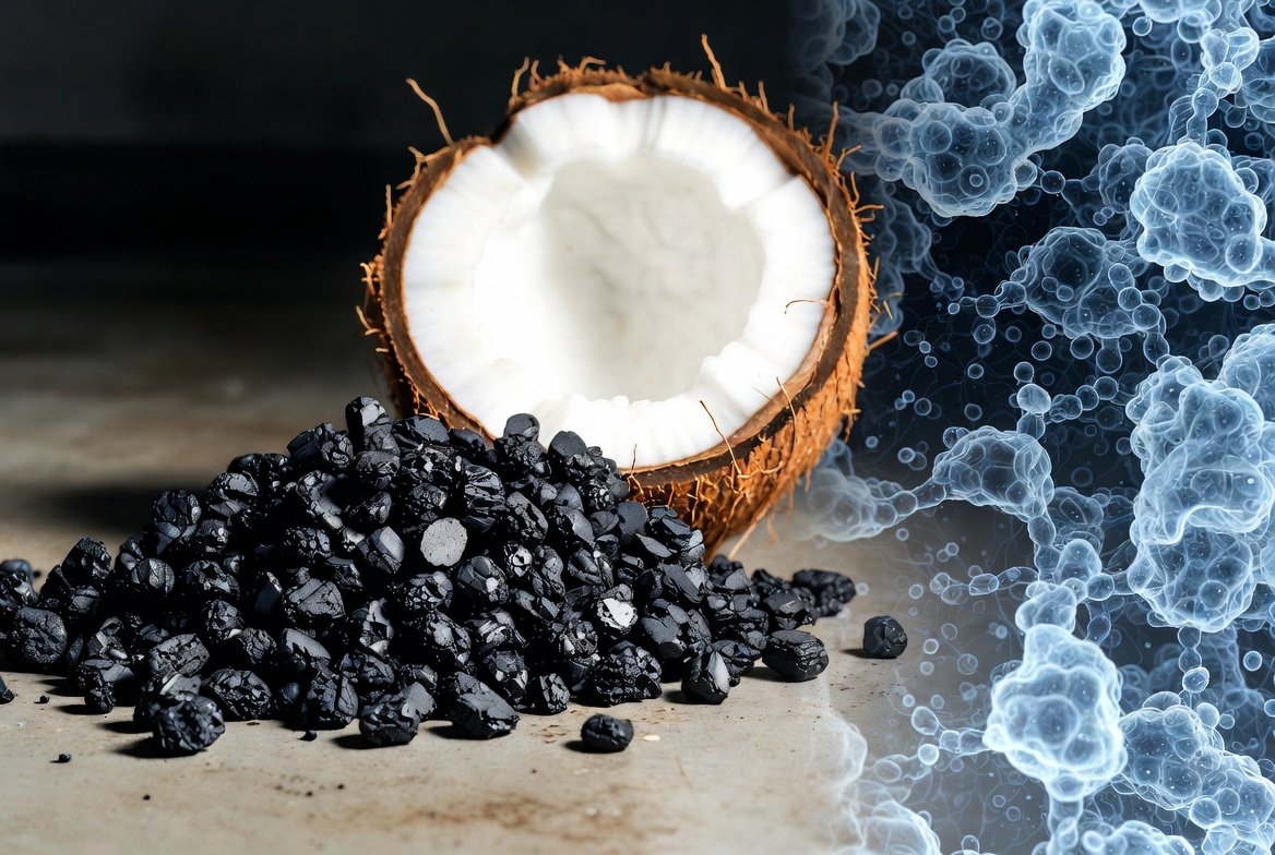 Coconut Shell Carbon Granules And Pore Structure Coconut Shell Carbon Granules And Pore Structure