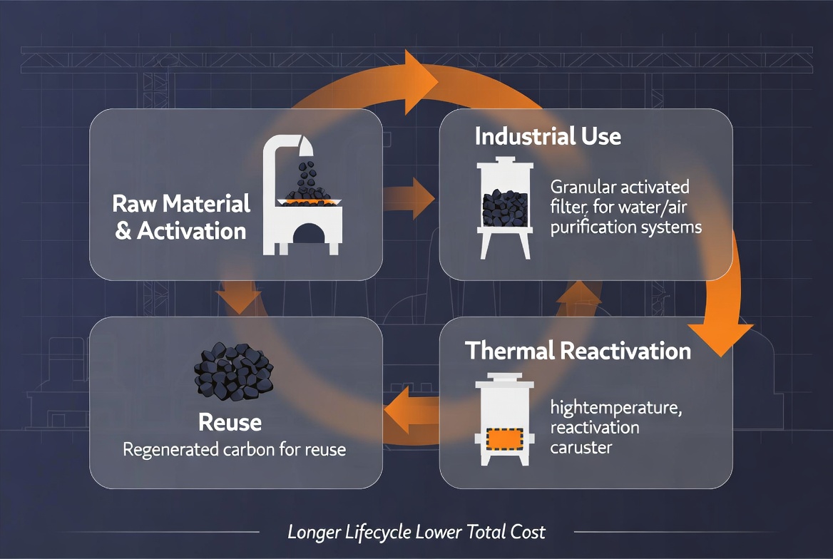 Activated Carbon Lifecycle In Industrial Systems Activated Carbon Lifecycle In Industrial Systems
