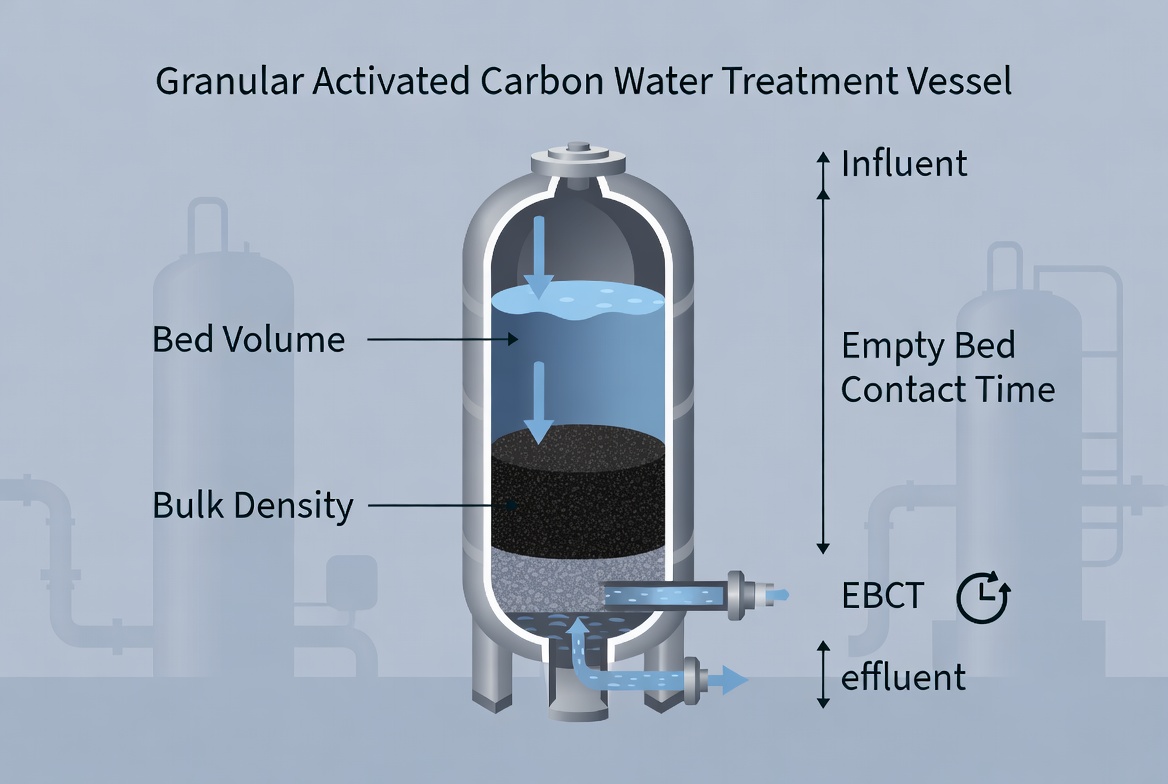 Activated Carbon Density In Water Treatment Design