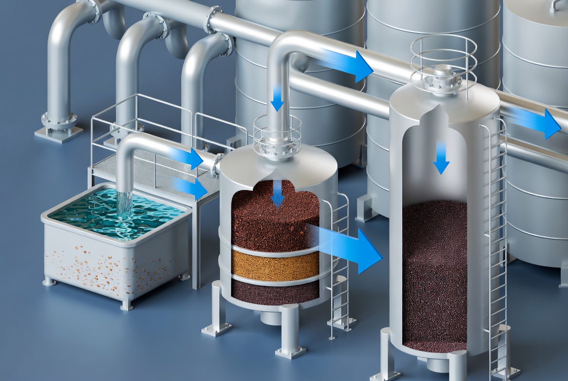 Water Treatment Process Line Overview