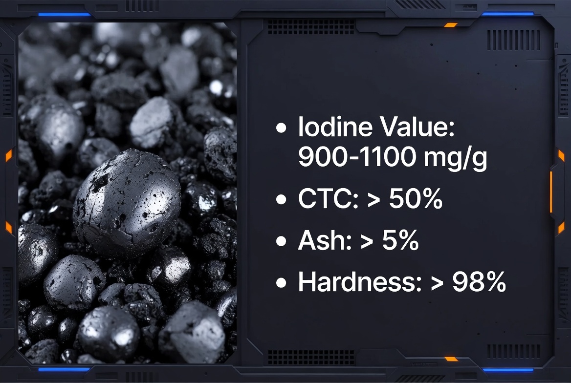 Coal Based CTO Carbon Specifications Coal Based CTO Carbon Specifications
